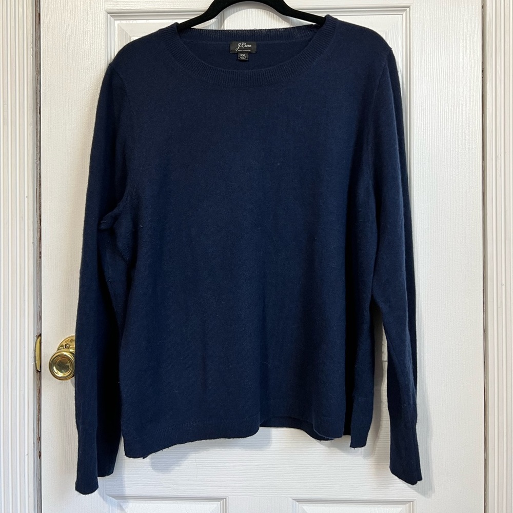 J crew cashmere top